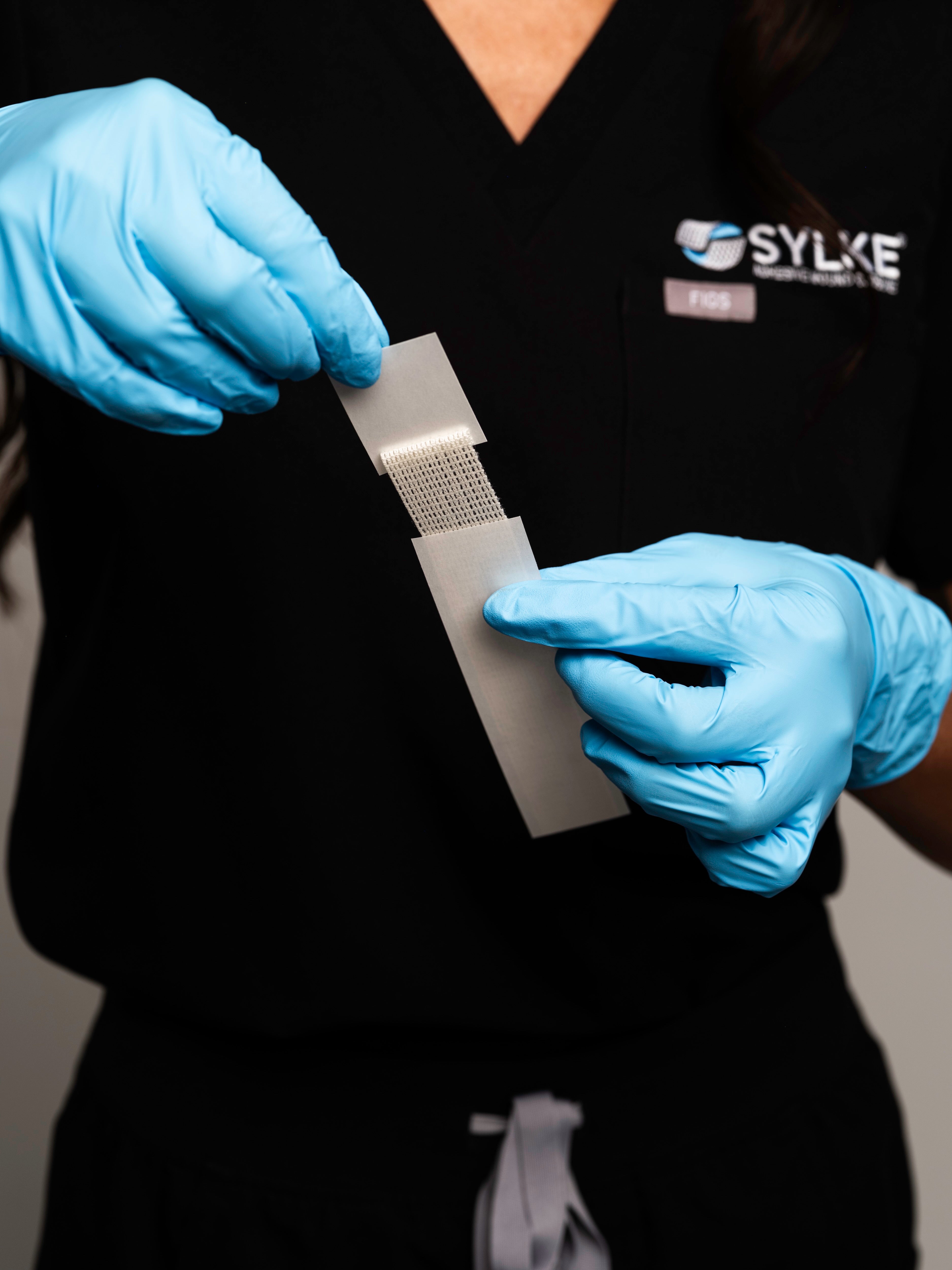 SYLKE sterile packaging ready for orthopedic application